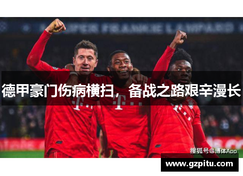 德甲豪门伤病横扫，备战之路艰辛漫长